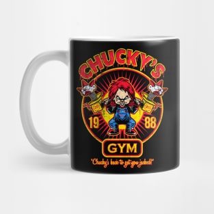 Chucky's Gym - Blood Red Mug